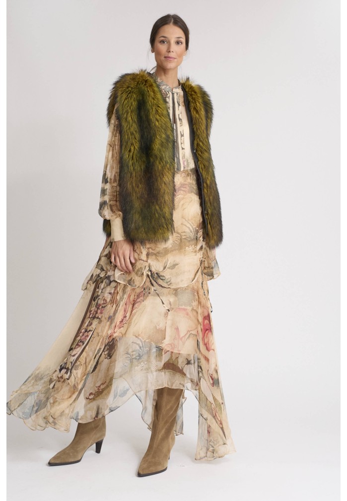 CHALECO AURORA VERDE