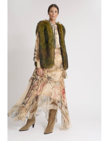 CHALECO AURORA VERDE