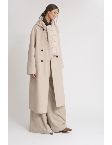 ABRIGO CUELLO BUFANDA