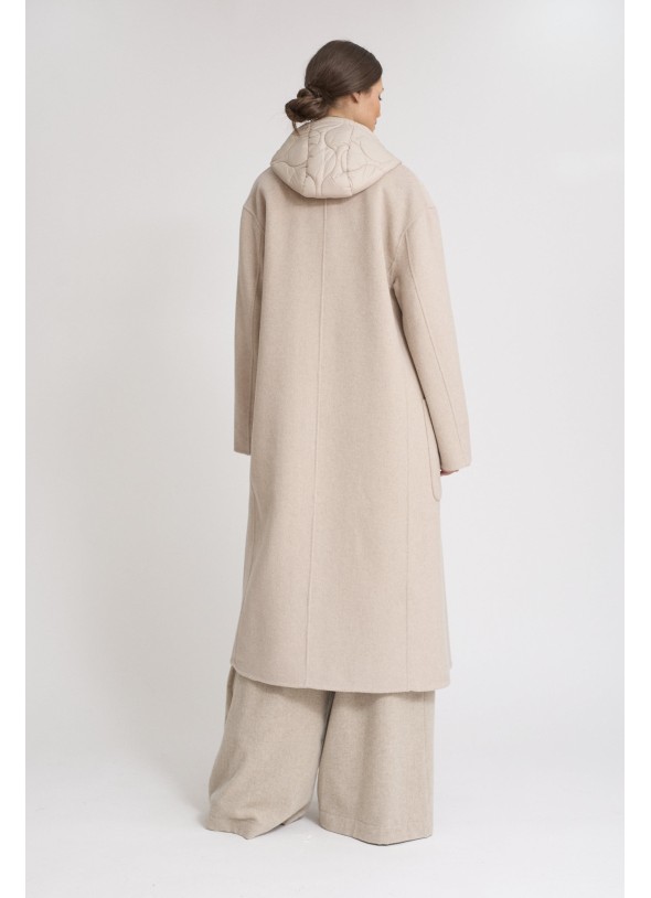 ABRIGO CUELLO BUFANDA