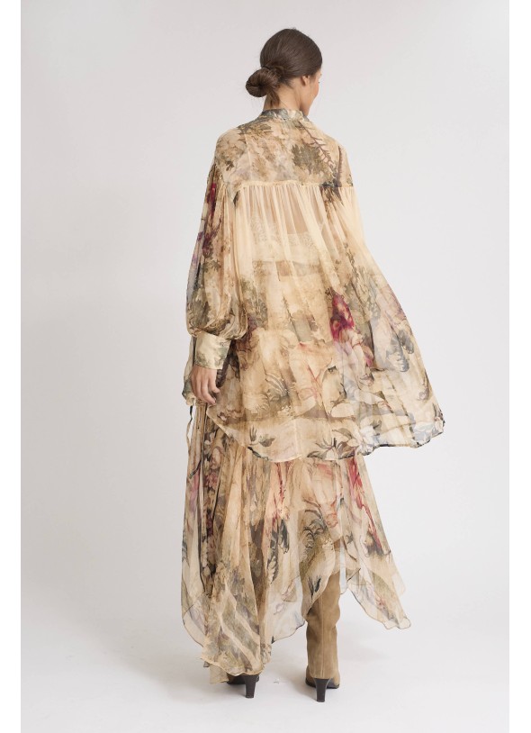 FALDA ESTAMPADA VISCOSA