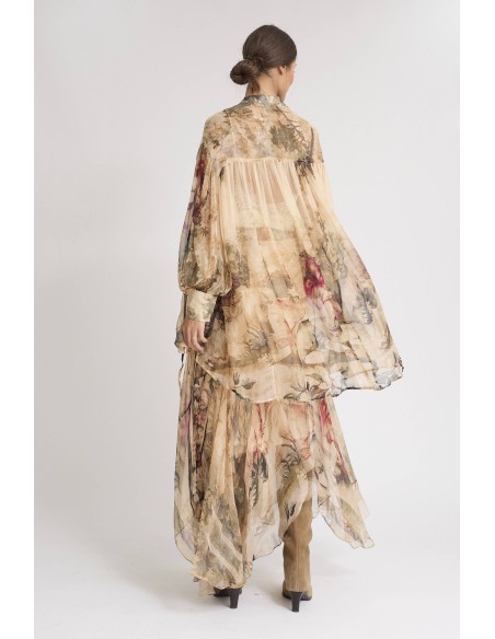 FALDA ESTAMPADA VISCOSA