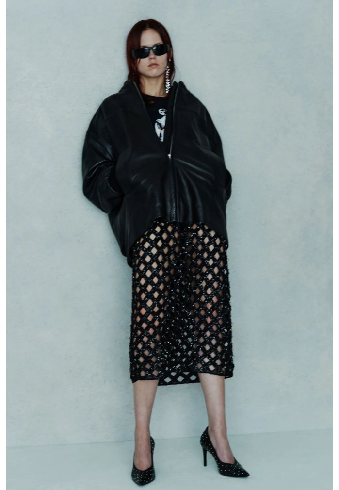 CHAQUETA NEGRA CUERO 2