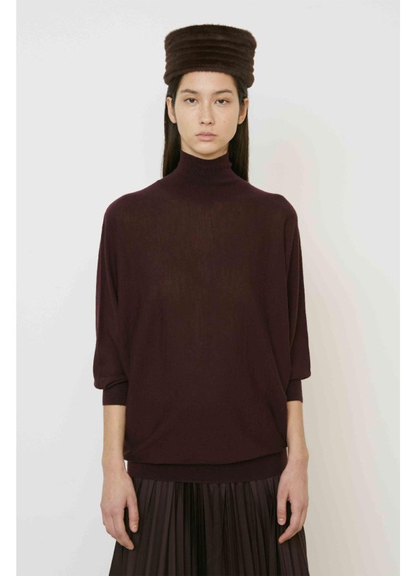 JERSEY CUELLO ALTO VINO