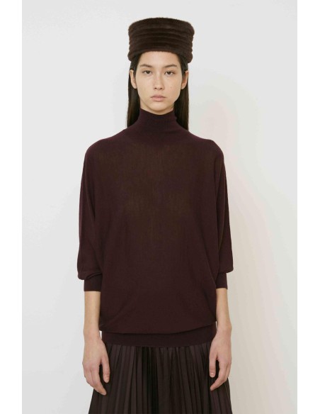 JERSEY CUELLO ALTO VINO