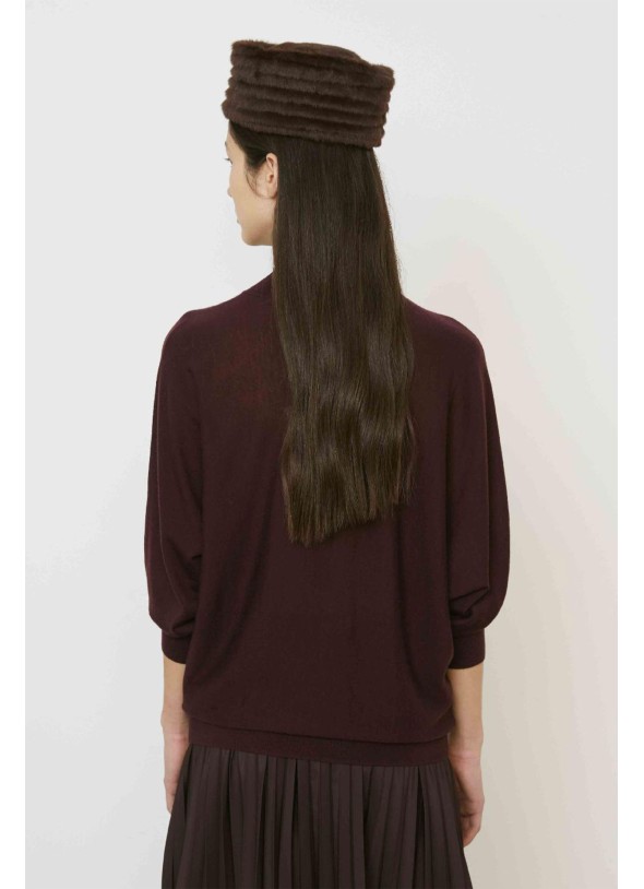 JERSEY CUELLO ALTO VINO