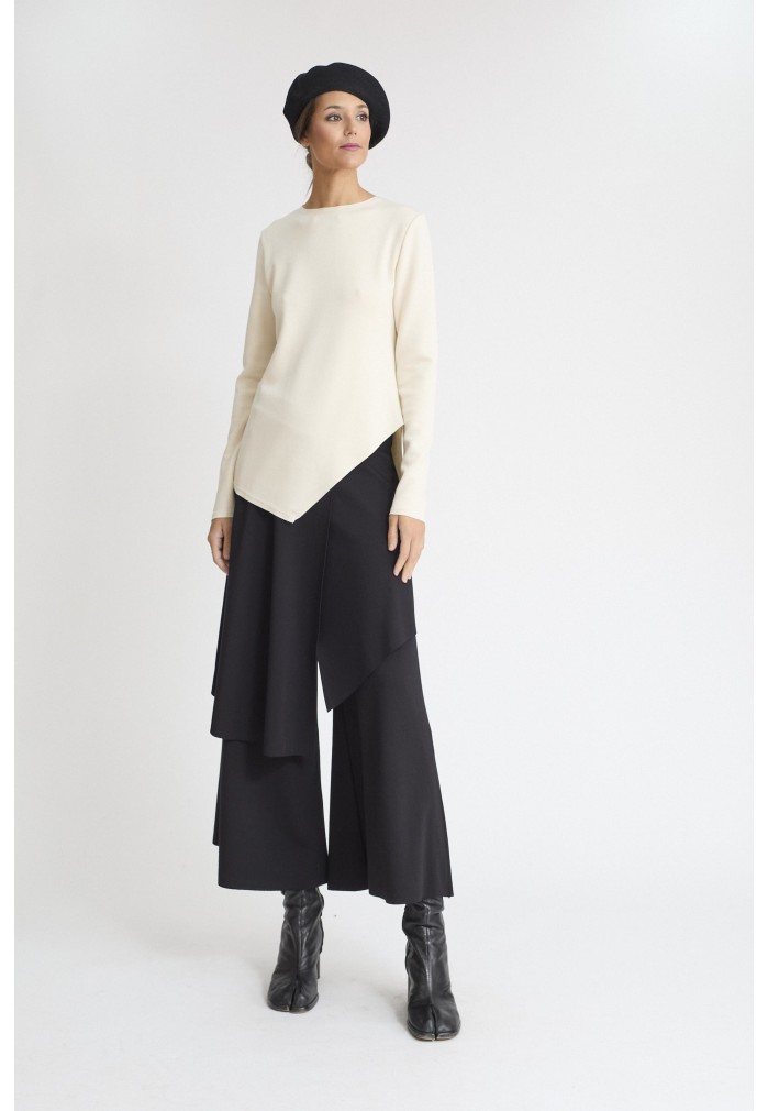 CAMISETA  CREMA LUNE