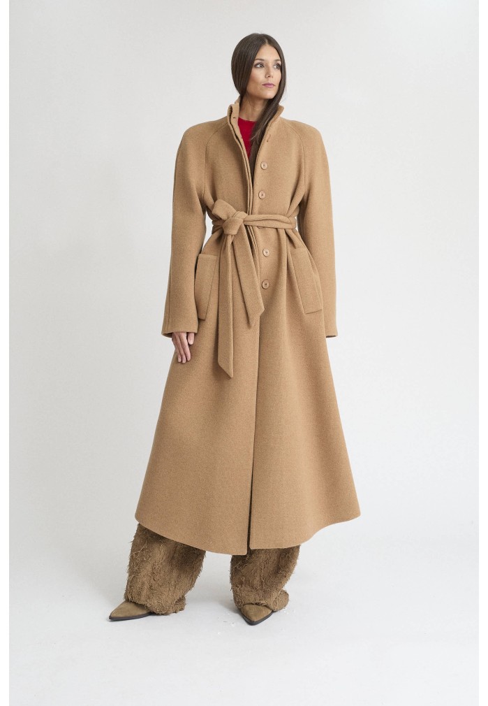ABRIGO LANA CAMEL 2
