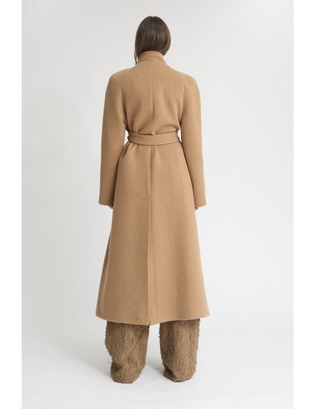 ABRIGO LANA CAMEL