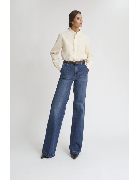 PANTALON VAQUERO ELENA OSCURO