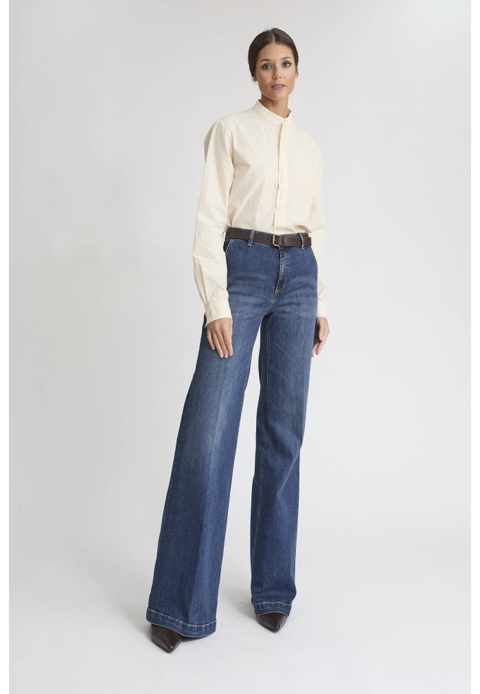 PANTALON VAQUERO ELENA OSCURO