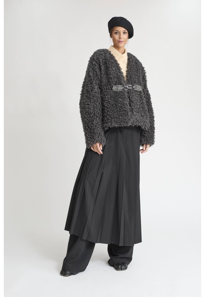 CHAQUETON GRIS CHARM