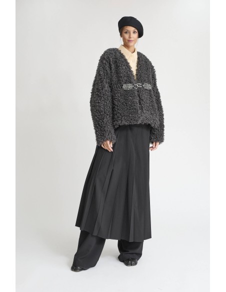 CHAQUETON GRIS CHARM