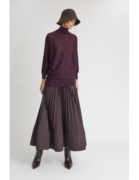 JERSEY CUELLO ALTO VINO