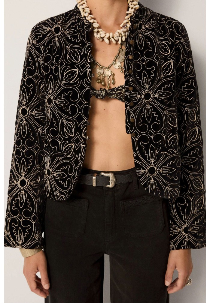 CHAQUETA ODETTE NEGRA