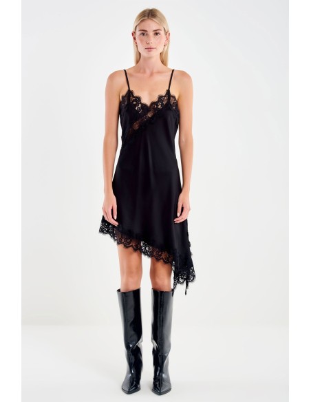 VESTIDO LENCERO NEGRO