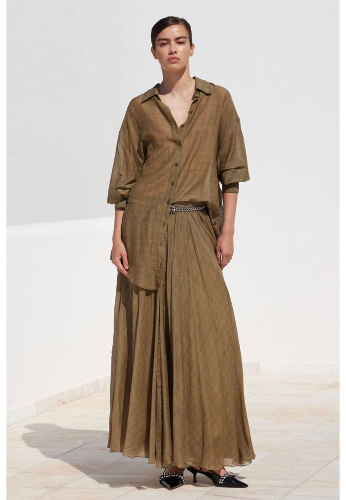 CAMISA BRUNELLO KAKI