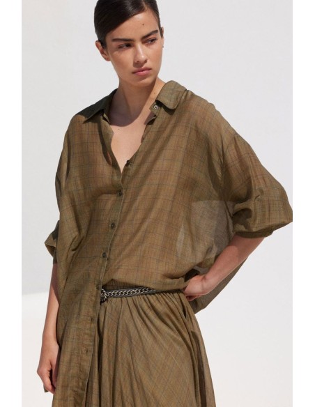 CAMISA BRUNELLO KAKI