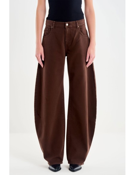 PANTALON BALLON MARRON