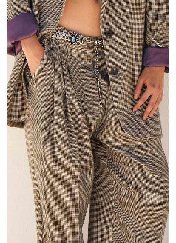 PANTALON CLASS NEGRO/CRUDO