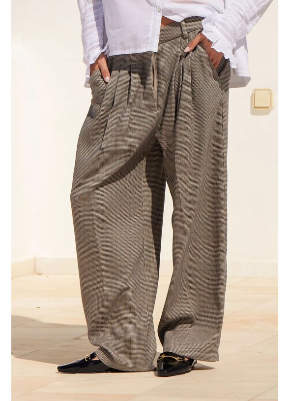 PANTALON CLASS NEGRO/CRUDO