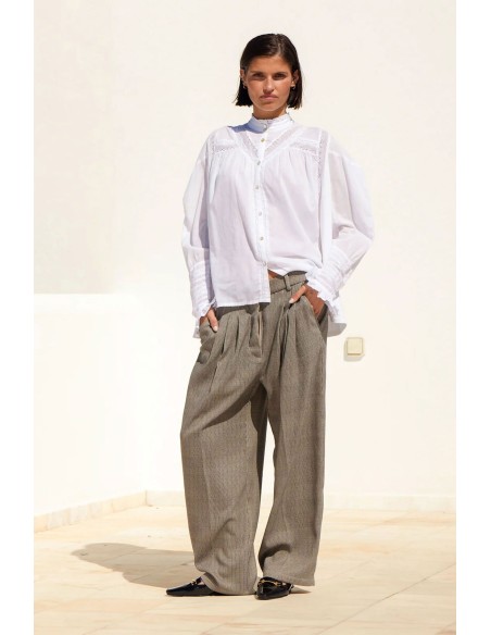 PANTALON CLASS NEGRO/CRUDO