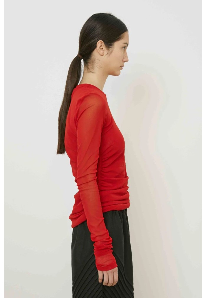 CAMISETA TUL ROJA FRUNCE 2