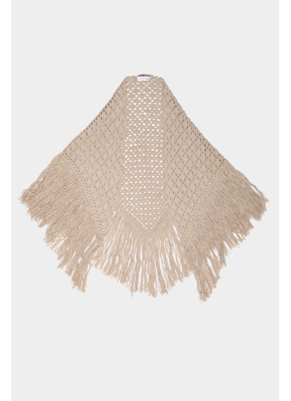 CHAL DE ALPACA BEIGE
