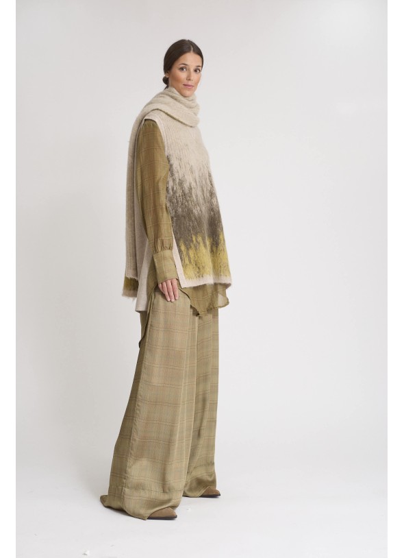 CHALECO BEIGE ALPACA