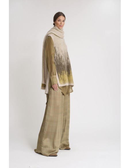CHALECO BEIGE ALPACA