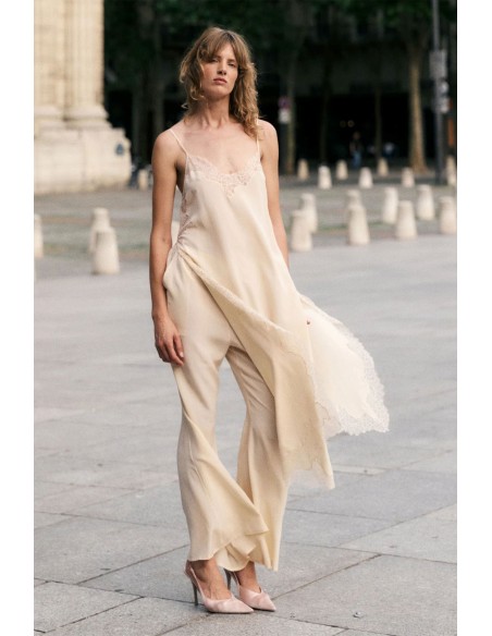 VESTIDO LENCERO LARGO BALMA