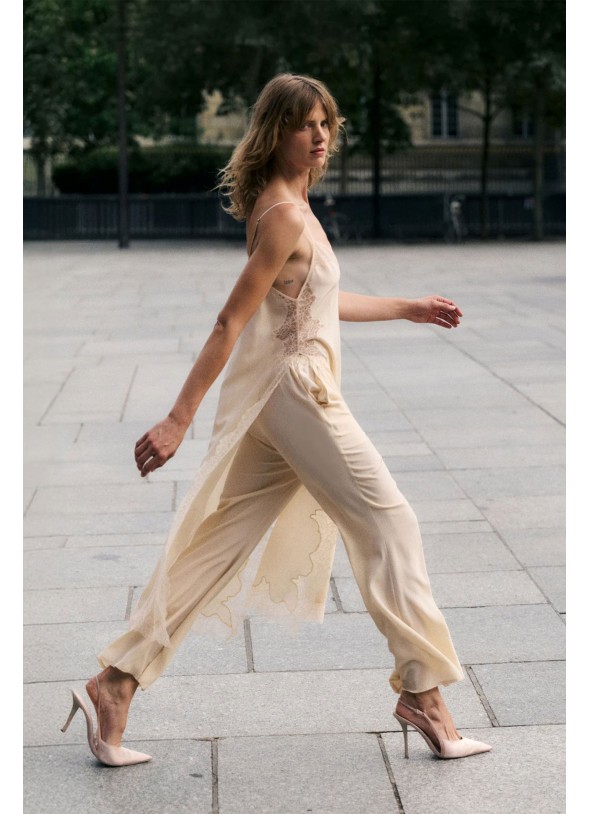 VESTIDO LENCERO LARGO BALMA